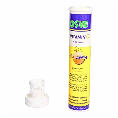 Plastic Packaging For Vitamin C Effervescents